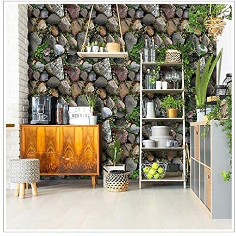 Univocean Vinyl Self-Adhesive 3D Wall Sticker, Standard, Pack Of 1