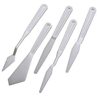 Vishal Plastic Painting Palette Knife Set Of 5 Pc