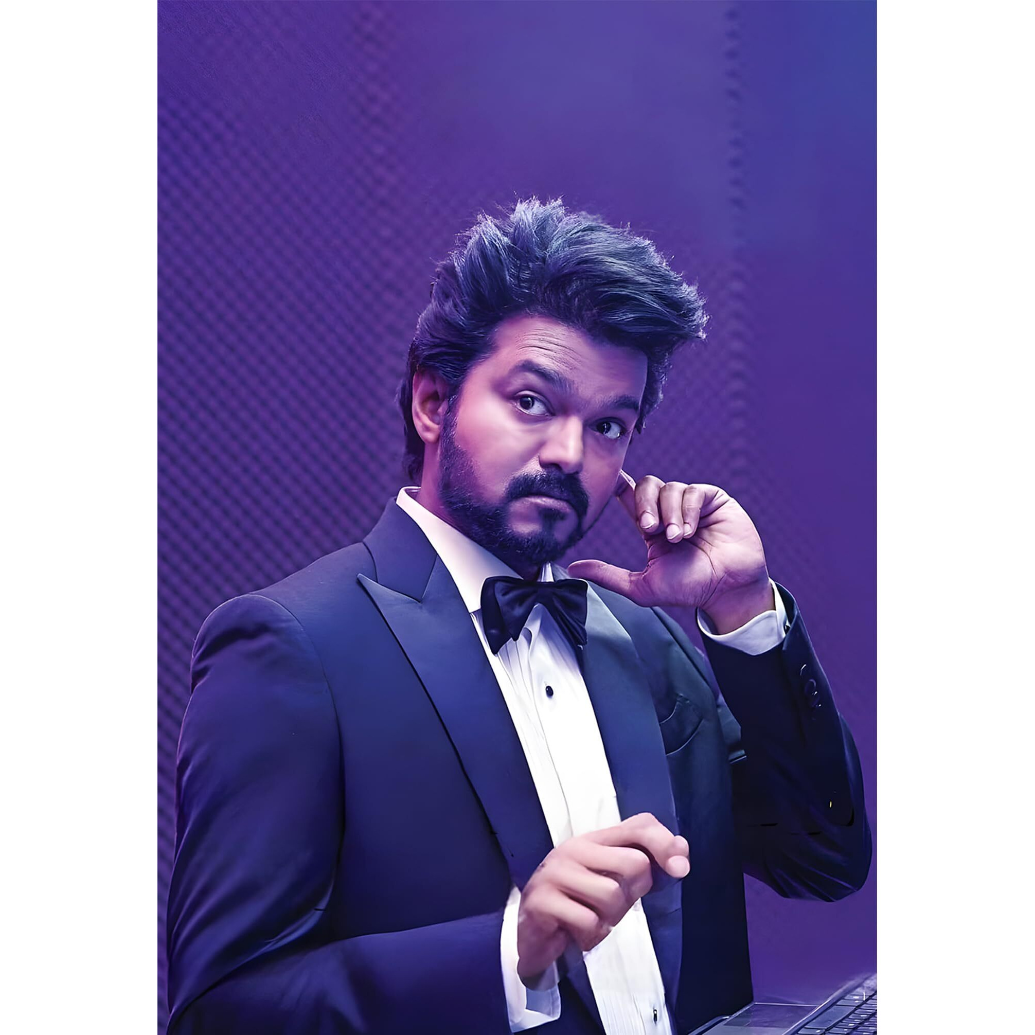Goat Thalapathy Vijay Poster | Wall Decor Stickers For Living Room, Bedroom Decoration
