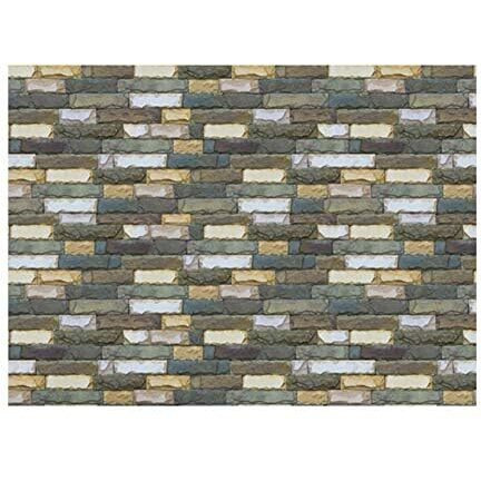 Univocean Vinyl Abstract Wall Window Door Sticker 200X45 Cm, Multicolour