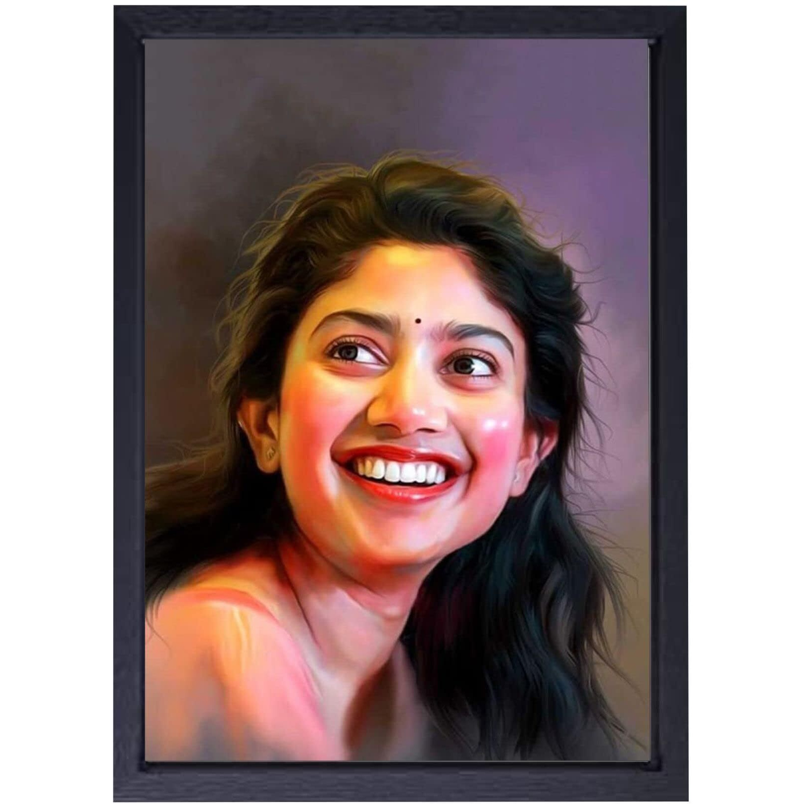 Vsk Sketch Digital Handmade Oil Painting Gift | Customised Photo Frame | Customized Digital Painting | Oil Painting Photo Frame