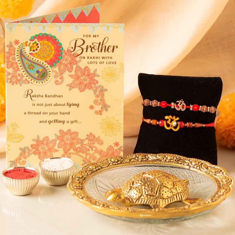 Archies Rakhi Collection For Rakshabandhan | Rakhi For Brother | Rakhi For Bhaiya And Bhabhi | Rakhi Combo Gift Hamper (Acclaimed-Religious God + Rakhi Combo)