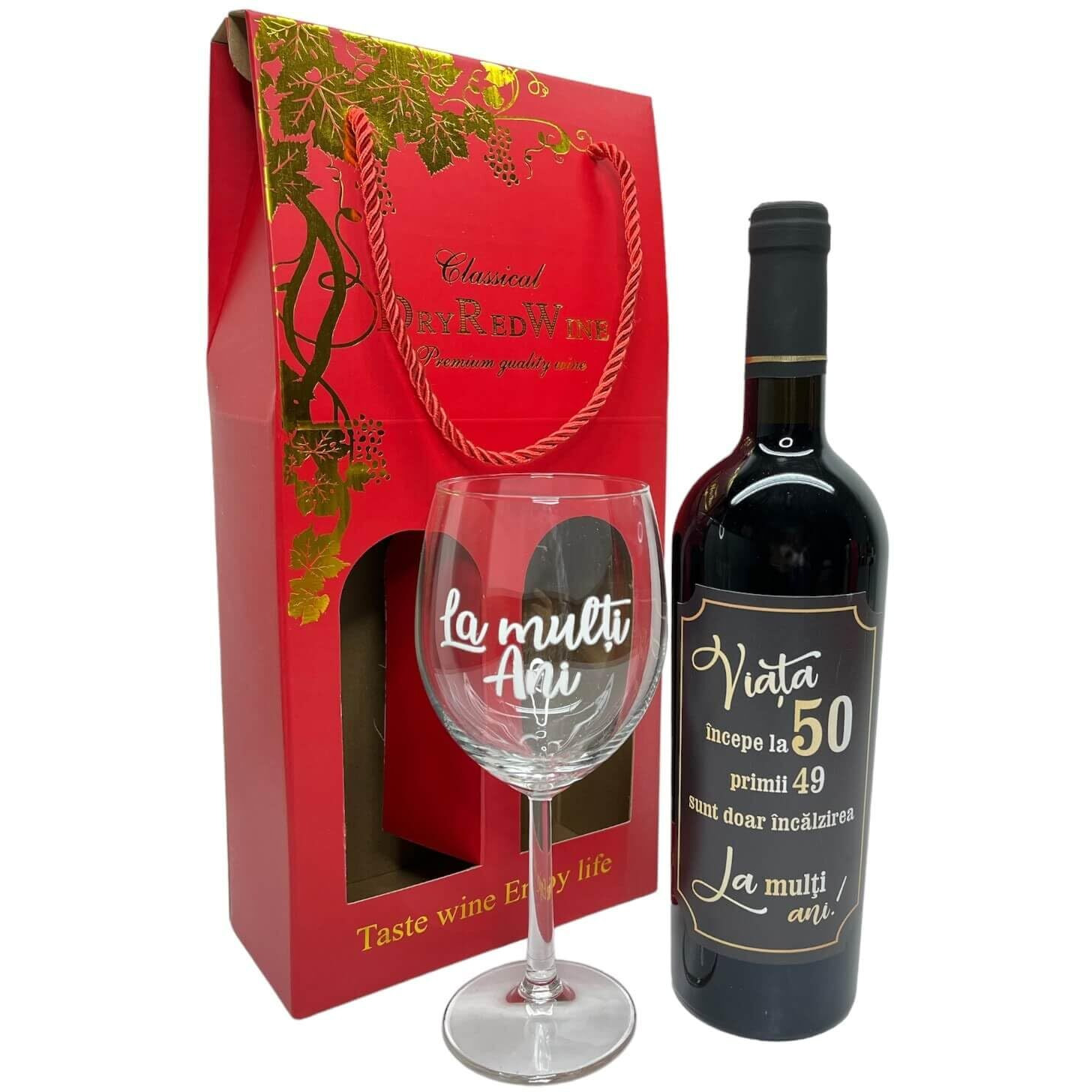 10 Pack Wine Bottle Gift Cardboard Bags Bulk, Gift Bags With Handlesfor Champagne Alcohol (Red, Double Bottle)