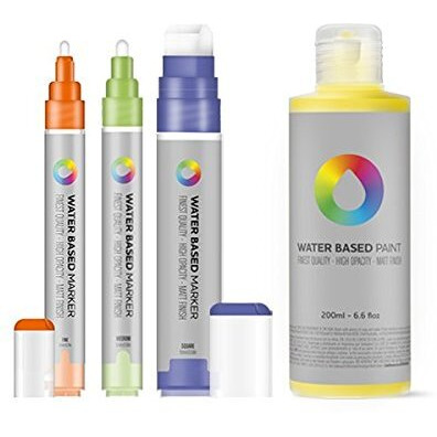 Mtn (Spain) Acrylic Marker 3Mm Brilliant Light Green (Refillable With Mtn Water Based Paint Or Any Other Paint)