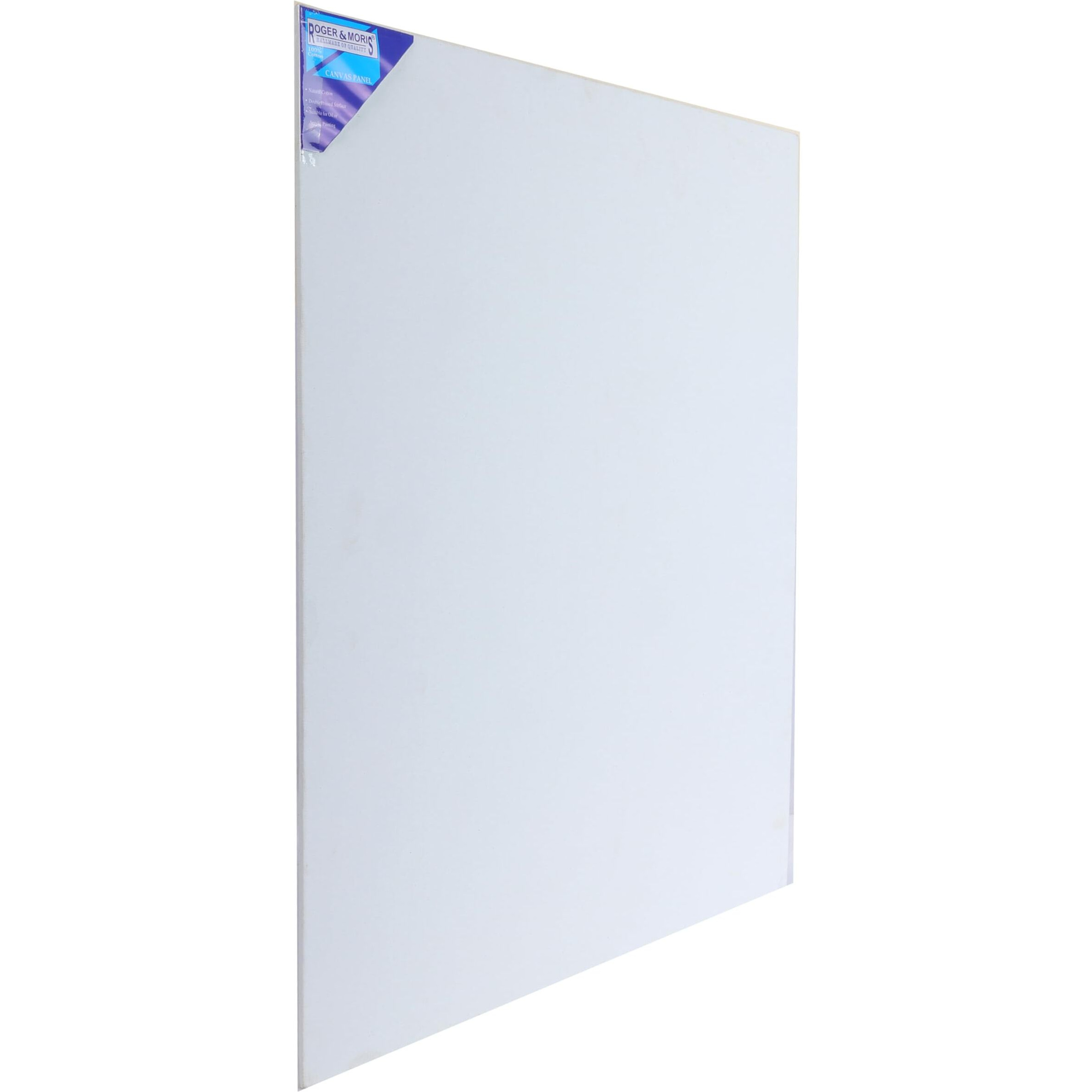 Roger & Moris Artist Canvas Panel - Cotton Medium Grain, Mdf Board, Painting Acrylic, Oily, Watercolors, Drawing For Students And Artists (Size  12 X 18 Inch, Set Of 3)