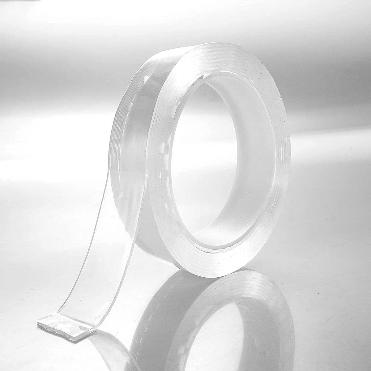 Cozycrest Nano Grip Tape 3 Meater, 2 Pack Double Slied Tape Adhesive Silicone Tape, Heavy Duty Grip Tape Nano-Tape Pack Of 2 (2 Pack (1Mm))