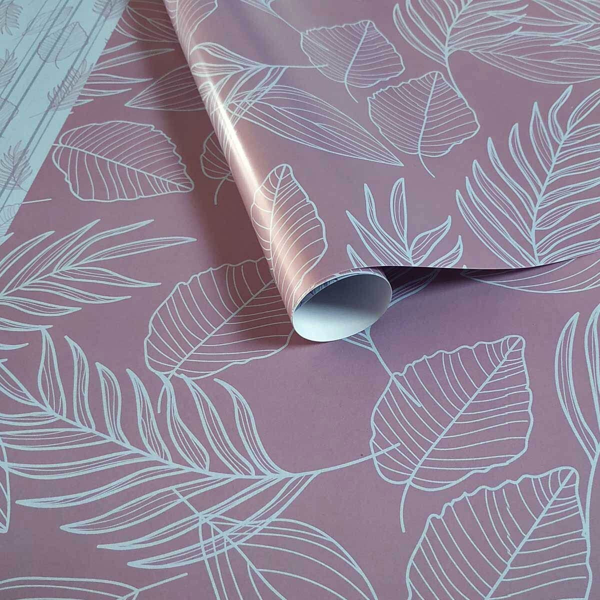 Evince - Thoughtful Presentations 10 Leaf Pattern Wrapping Paper, 28" X 20", Thick Bright Soft Color |