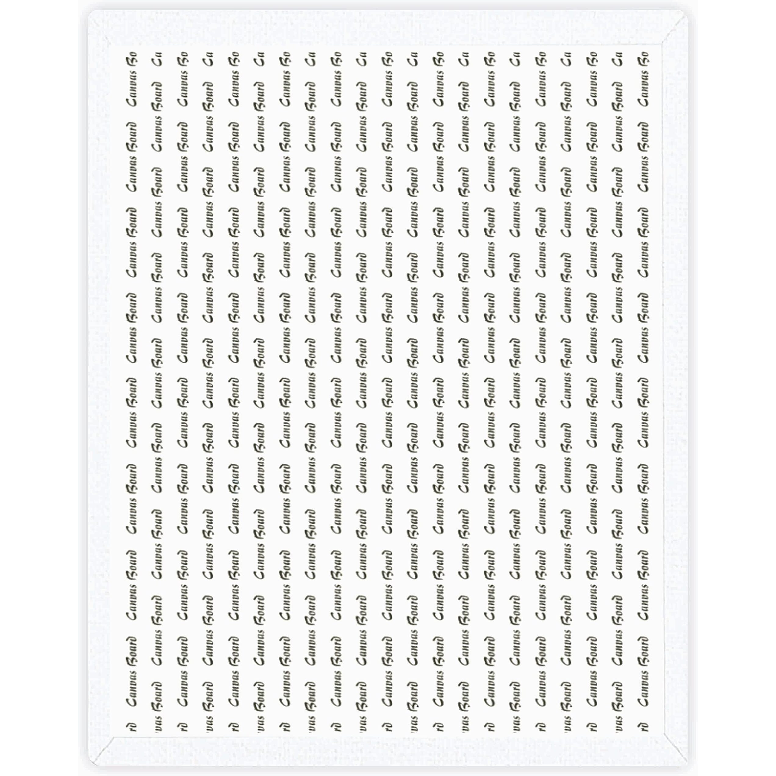 Variety 4 X 4 Inch Cotton Canvas Board For Painting, 7Oz Primed, Pack Of 6 Piece