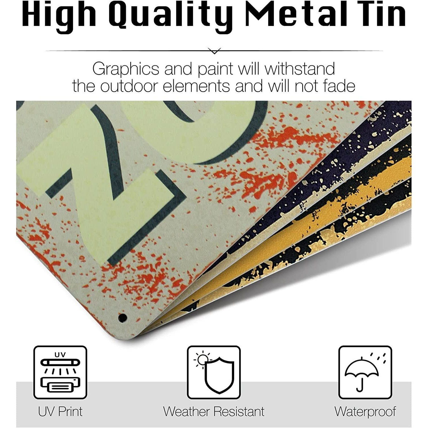 Store2508 Vintage Metal Tin Sign Poster  If You Can Imagine It You Can Become It 30X20 Cm