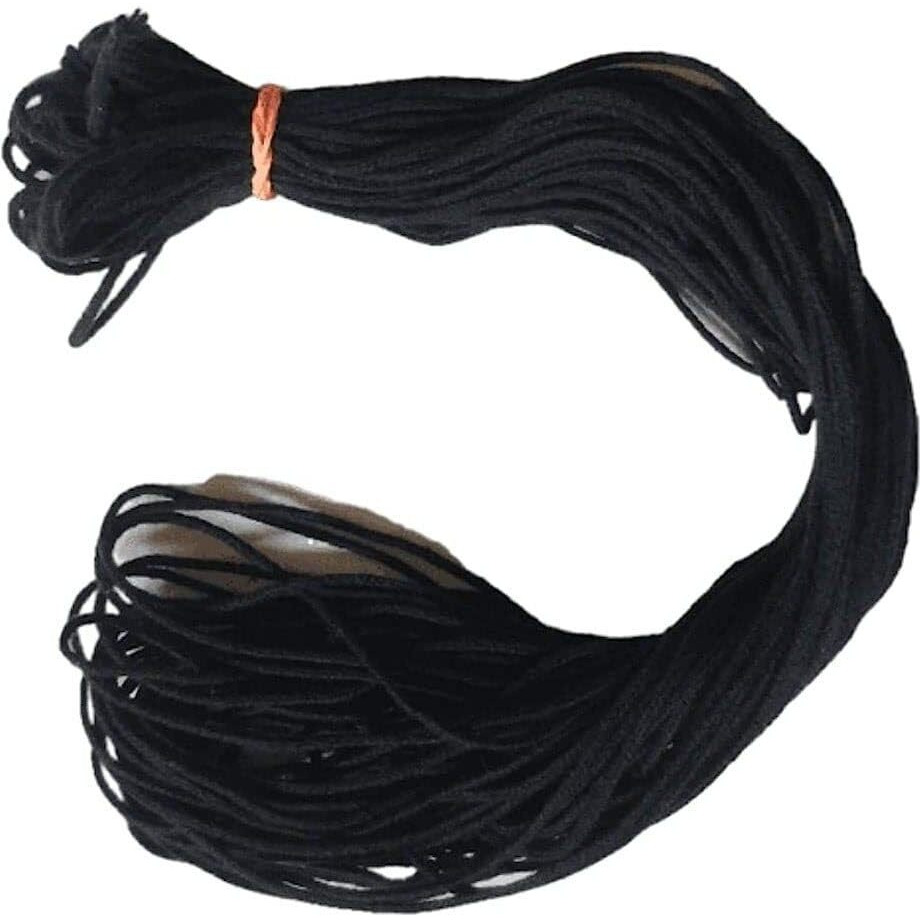 On Blow Soft Black Cotton Thread, Kala Dhaga Nazar Suraksha, 20 Meters, Pack Of 3