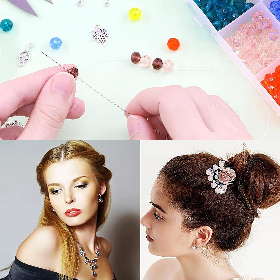 Diy Crafts 100 Grms, As Image, 7Mm X 8Mm As Image Diy Faceted Spacer Beads, Used For Bracelet Necklace Accessories And Jewelry Making Multi Color Glass Material S(100 Grms, As Image)