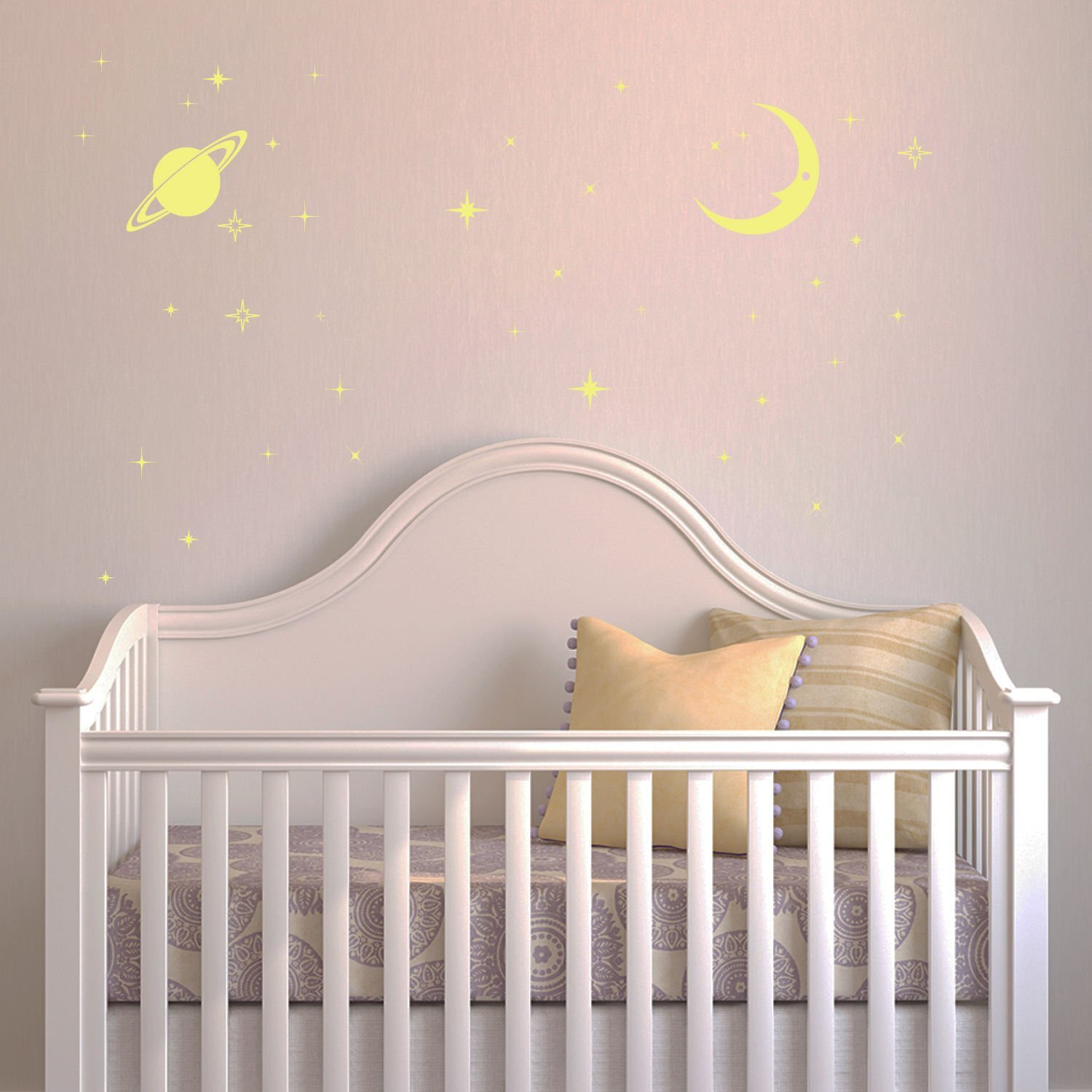 Jaamso Royals Radium Galaxy Of Stars Wall Stickers (Pvc, 32 Cm X 24 Cm X 0.5 Cm)