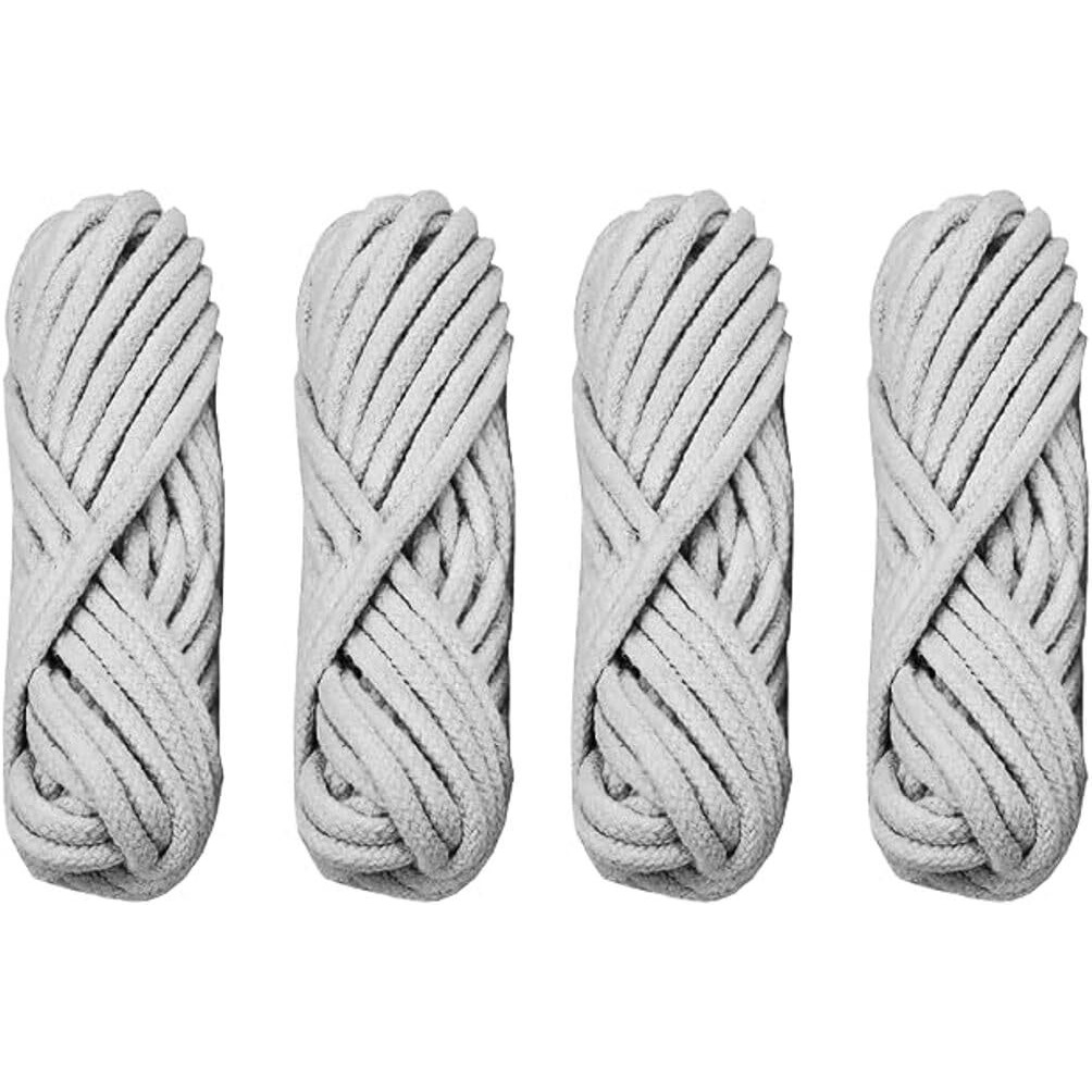 On Blow Cotton Nada/Pyjama Dori Strings Round (Pack Of 6) Off White (3.5 Meters)