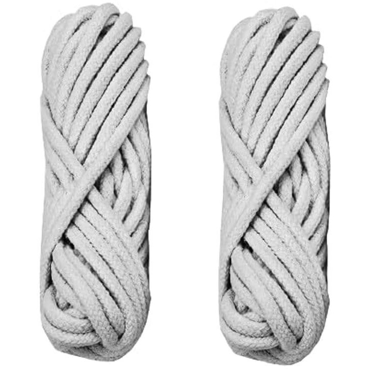 On Blow Cotton Nada/Pyjama Dori Strings Round (Pack Of 6) Off White (3.5 Meters)