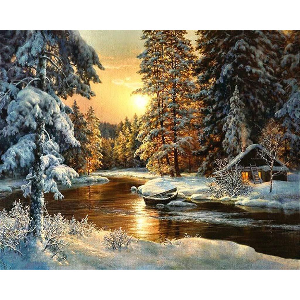 Hasthip Paint By Numbers For Adults Painting Kits, Oil Painting Diy Kit For Adults Pre-Printed Canvas Art Home Decoration, Beginners Friendly, Multicolor