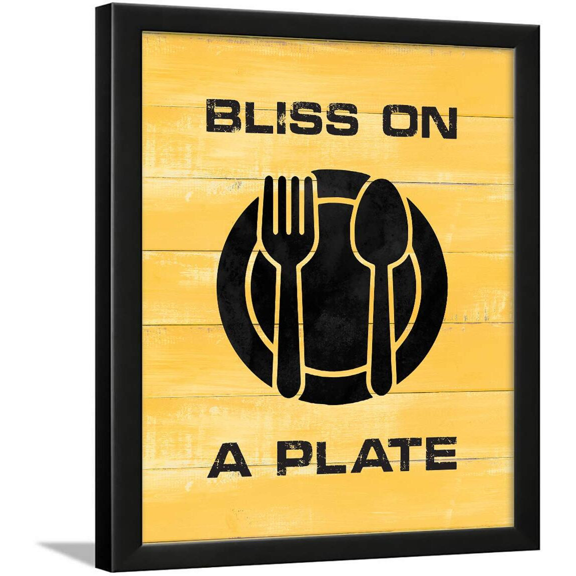 Chaka Chaundh - Kitchen Quotes Wall Frames - Dining Quotes Frame - Kitchen Quotes Framed Posters - Dining Table Quotes Frames For Room & Hall - Food Quotes Frames For Home & Cafe - (13.6 X 10.6 Inches)