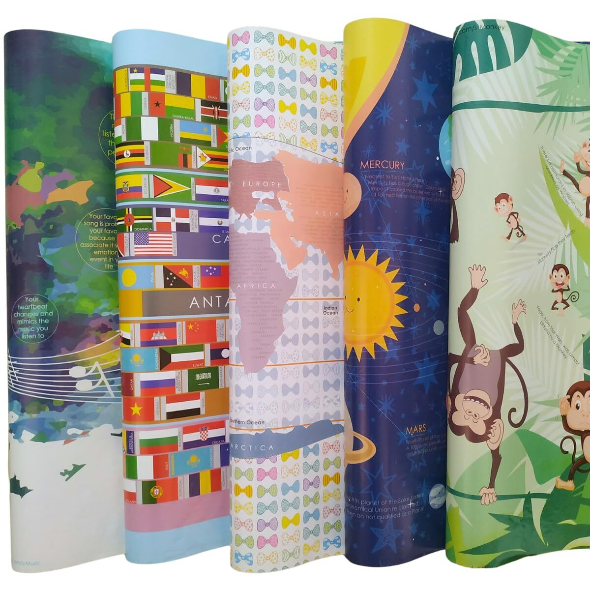 Evince - Thoughtful Presentations 10 Assorted Gift Wrapping Paper | All Occasions | Birthday Baby Shower Anniversary Diwali Christmas Halloween Gifts