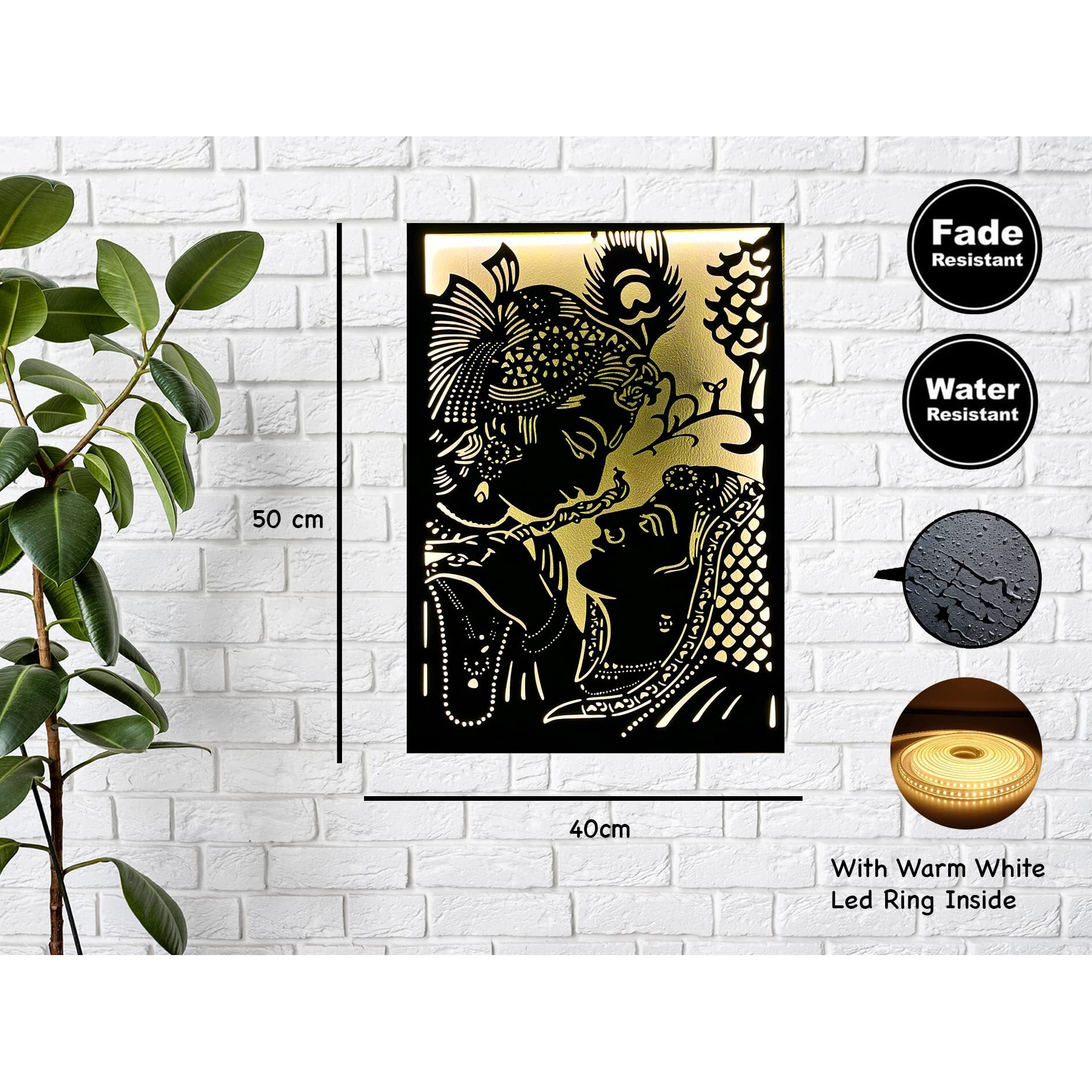 Eu Enhance Your Home Decor With Metal Wall Art And Led Lights Perfect Wall Hangings For Living Room And Bedroom, Ideal Show Pieces For Stylish Room Decor And Unique Home Decor Items.