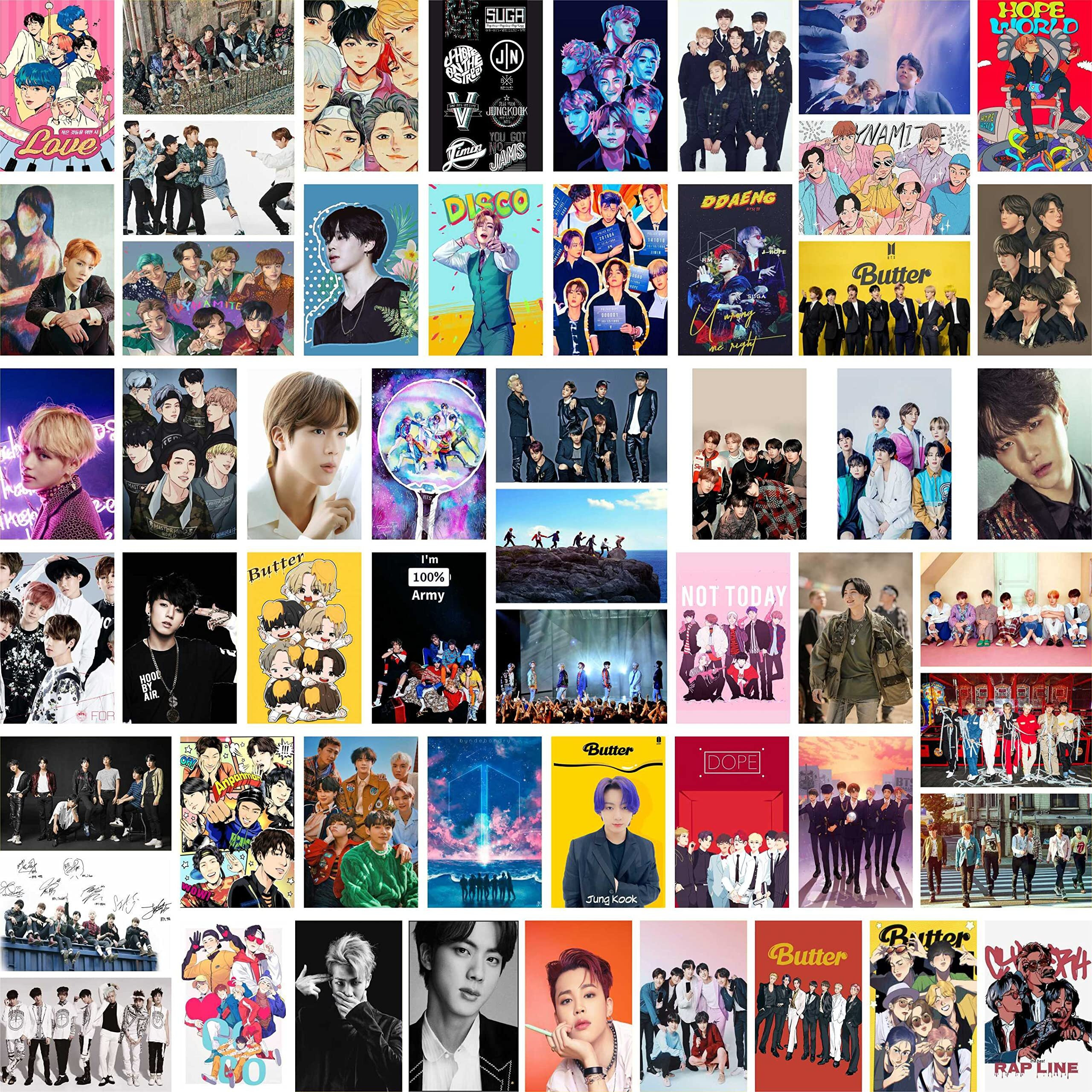 Junkyard Bts Wall Posters (Pack Of 54, Size 4 X 6 Inches) Wall Collage Kit