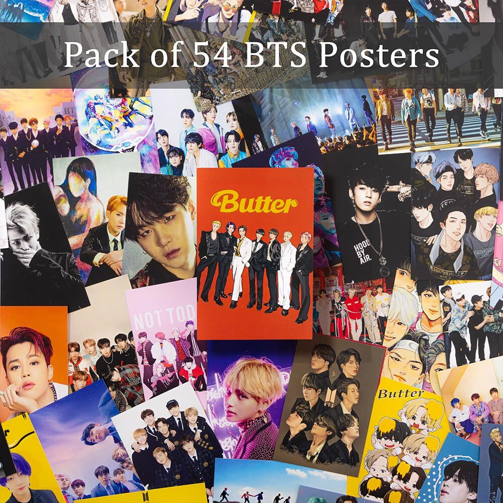Junkyard Bts Wall Posters (Pack Of 54, Size 4 X 6 Inches) Wall Collage Kit