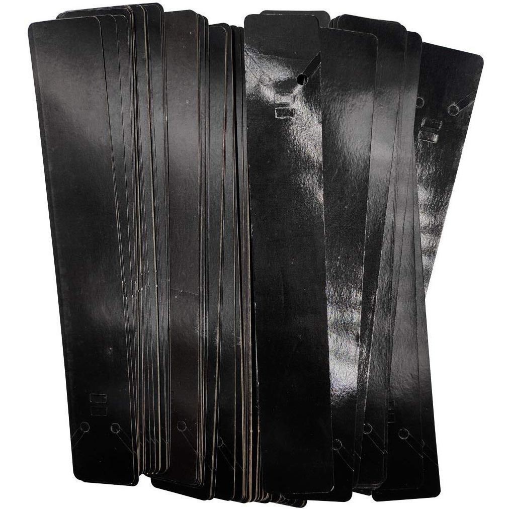 Diy Crafts Pack Of 250Pcs 50X5, Black Color, 50Pcs/Lot 27.9Cmx4.3Cm As Image Jewellery Display Cards For Necklaces Jewellery-Making Display(Pack Of 250Pcs 50X5, Black Color)