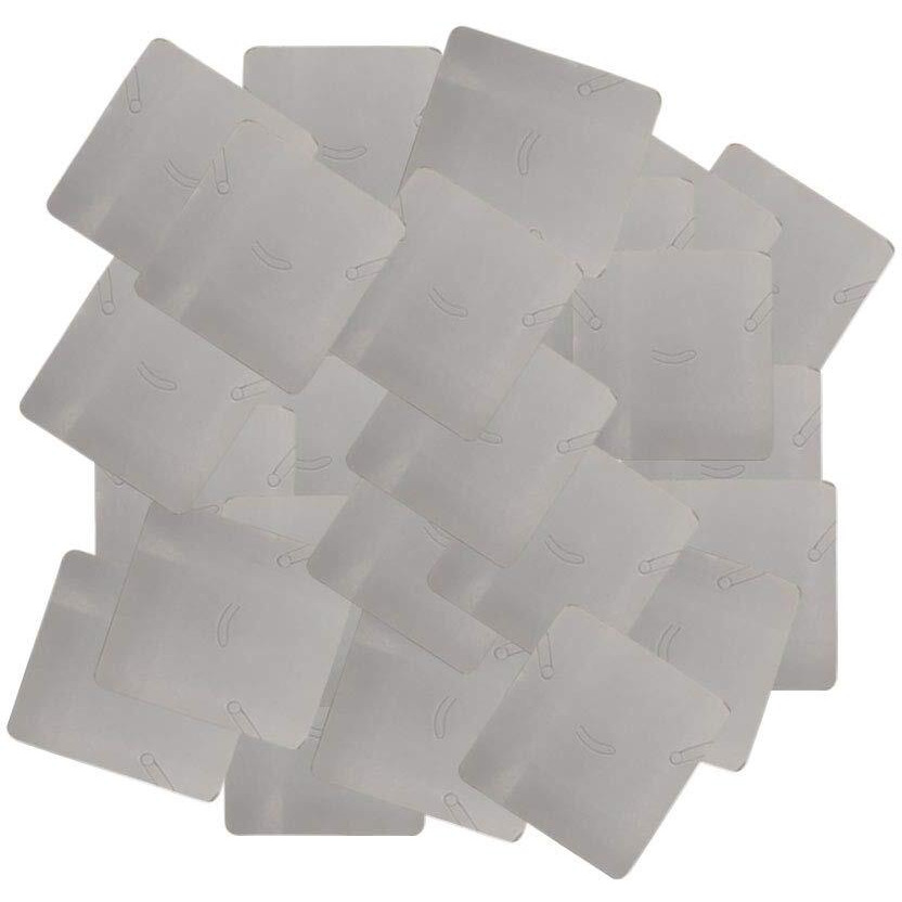 Diy Crafts Pack Of 100Pcs 50X2, Gray Color, 50Pcs/Lot 10Cmx9.4Cm As Image Jewellery Display Cards For Necklaces Jewellery-Making Display (Pack Of 100Pcs 50X2, Gray Color)