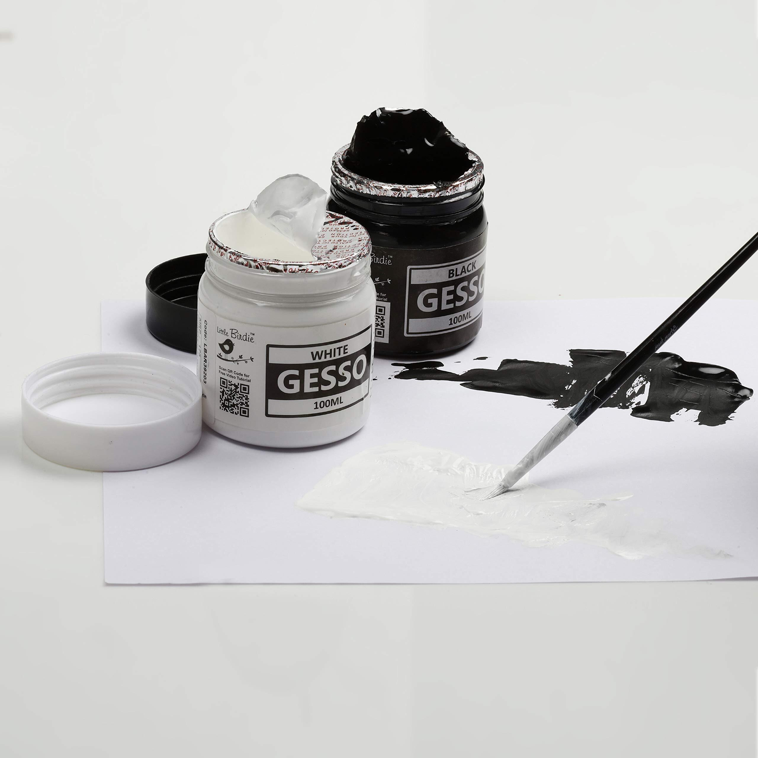 Itsy Bitsy Craft Store 42403 Gesso Finish Paint 100Ml, Multicolor