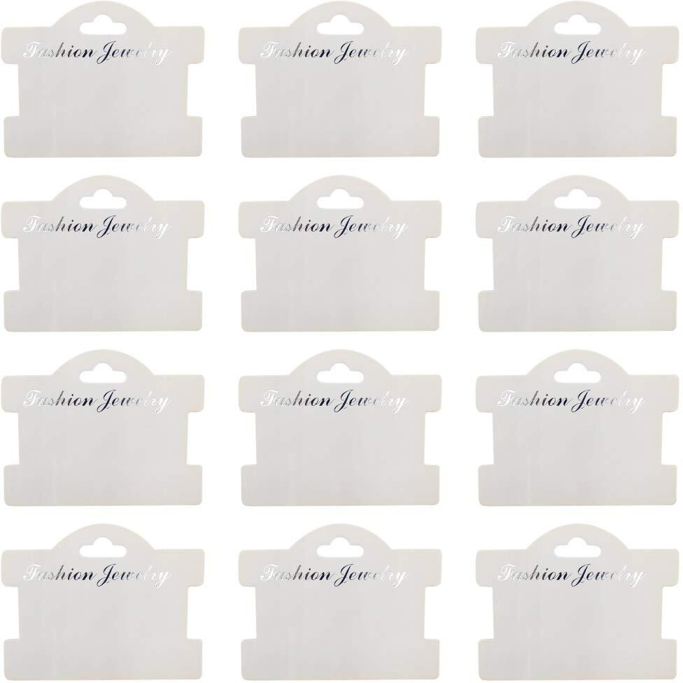 Diy Crafts Pack Of 50Pcs 50X1, White Color, 50Pcs/Lot 7.4Cmx9.5Cm As Image Jewellery Display Cards For Necklaces Jewellery-Making Display (Pack Of 50Pcs 50X1, White Color)