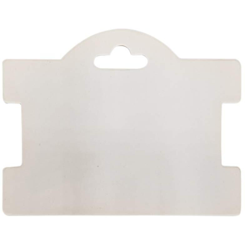 Diy Crafts Pack Of 50Pcs 50X1, White Color, 50Pcs/Lot 7.4Cmx9.5Cm As Image Jewellery Display Cards For Necklaces Jewellery-Making Display (Pack Of 50Pcs 50X1, White Color)