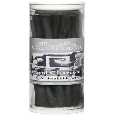 Cretacolor Natural Charcoal Assorted Set Of 13
