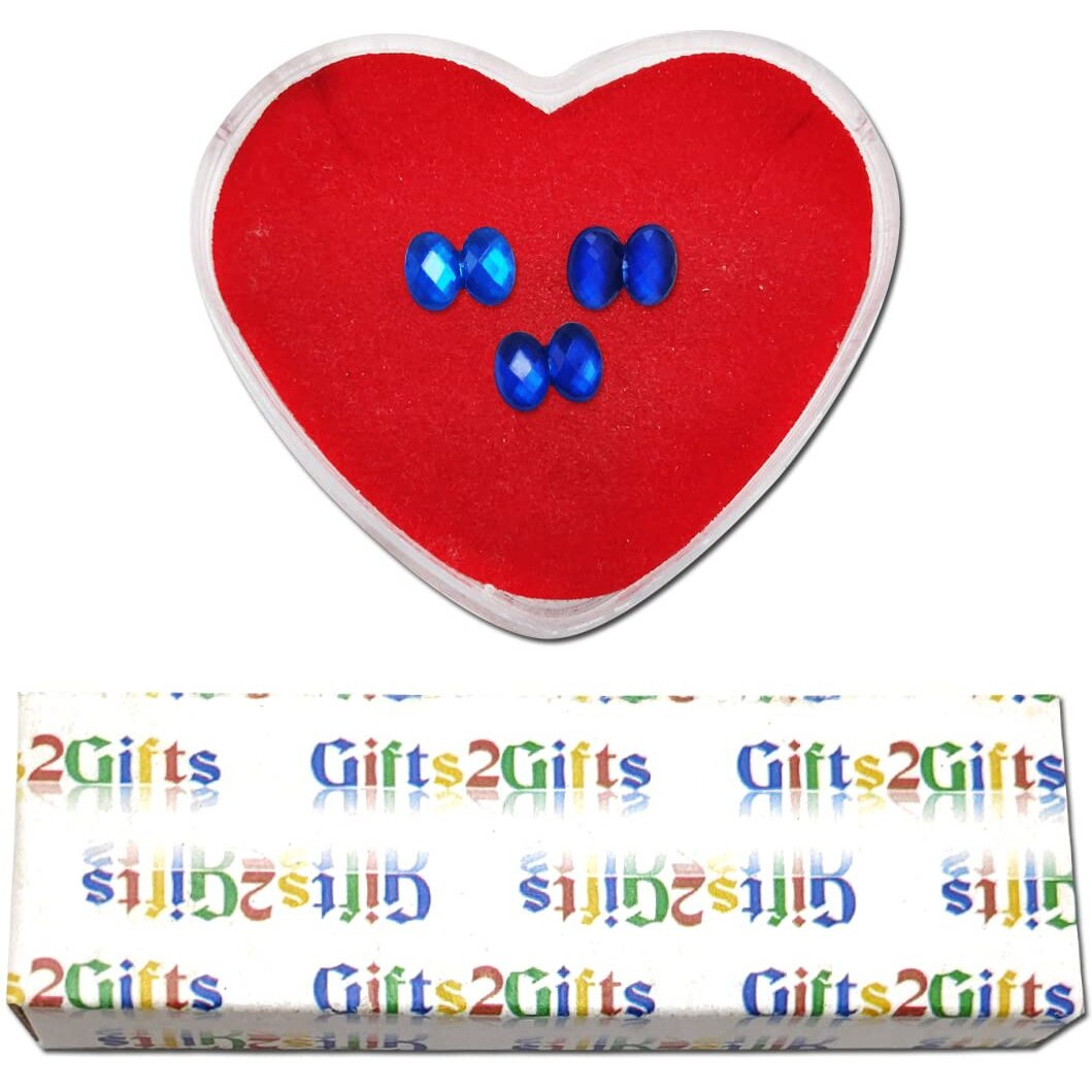 Diy Crafts 25 Grm, As Image, 8Mm X 6Mm As Image Diy Accessory Findings Jewellery Clasps Fittings Diy Jewellery Making Accessories Blue Color Plastic Material S (25 Grm, As Image)
