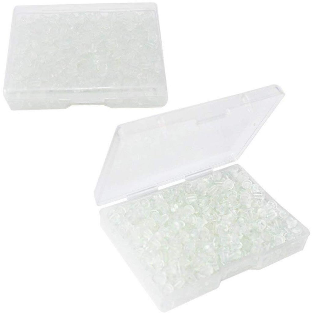 Diy Crafts Pack Of 200 Pcs, Silver, Pairs Bullet Clutch Earring Backs With Pad Earring Safety Backs (Silver Gold C (Pack Of 200 Pcs, Silver)