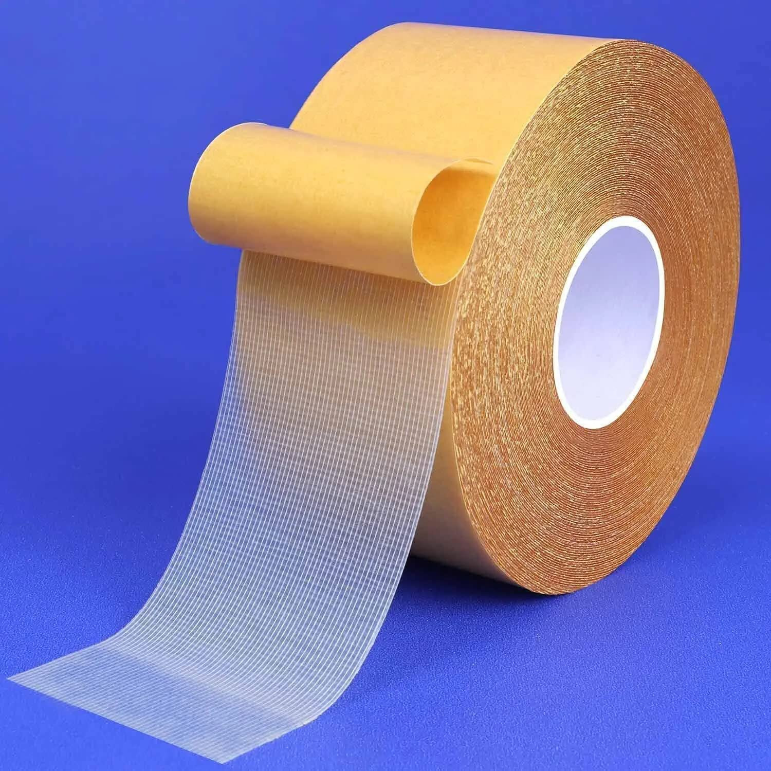 Bliss Times Carpet Tap-Double Sided Carpet Tape Heavy Duty, Super Strong Sticky Tape For Carpet Non Slip Waterproof Removable Mesh Grid Suitable For Hardwood Floors, Mats, Paste Decoration(3Cm*20Mtr)