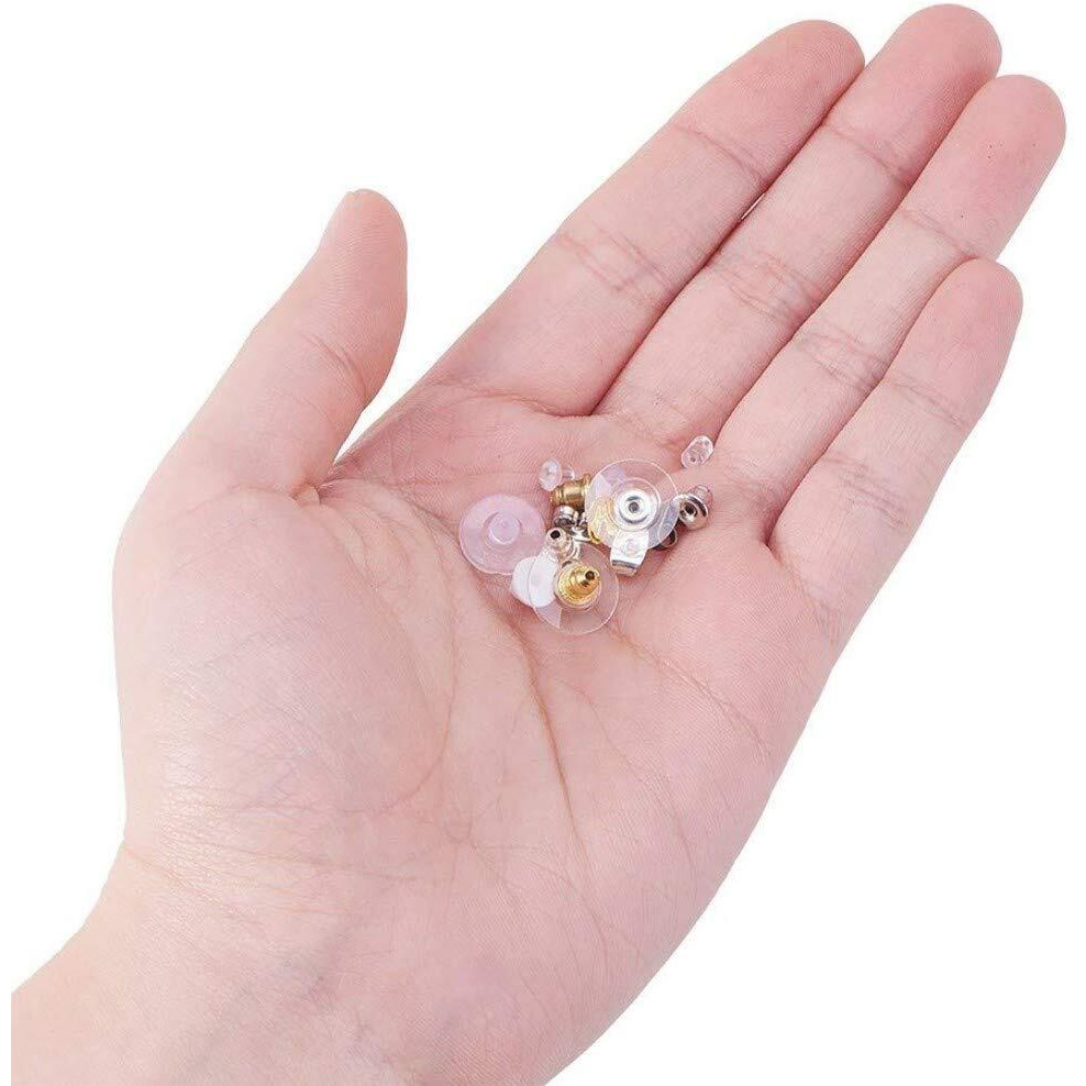 Diy Crafts Pack Of 1000 Pcs, Design No  3, Earring Stopper Back Se (Pack Of 1000 Pcs, Design No  3)