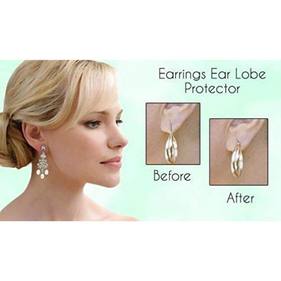 Diy Crafts Pack Of 200 Pcs, Gold, Pairs Bullet Clutch Earring Backs With Pad Safety (Silver Gold And Flat Clear) - Pack Of 200 Pcs Gold (Silver Gold Cle (Pack Of 200 Pcs, Gold)