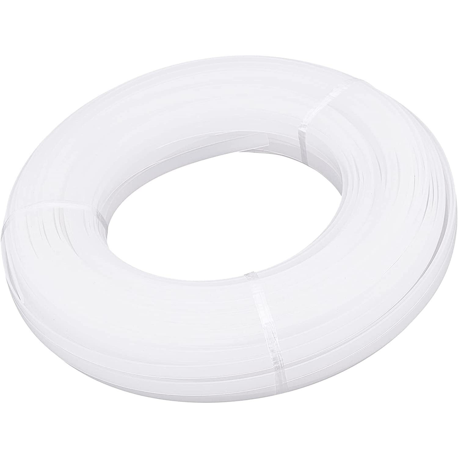 Aakriti Polyester Boning For Sewing White Plastic Boning Sew-Through Low Density Boning For Wedding Dress Corset Bridal Gowns Nursing Cap Lingerie Costume Hats And Handbags (12Mm-Boning-25 Meter)