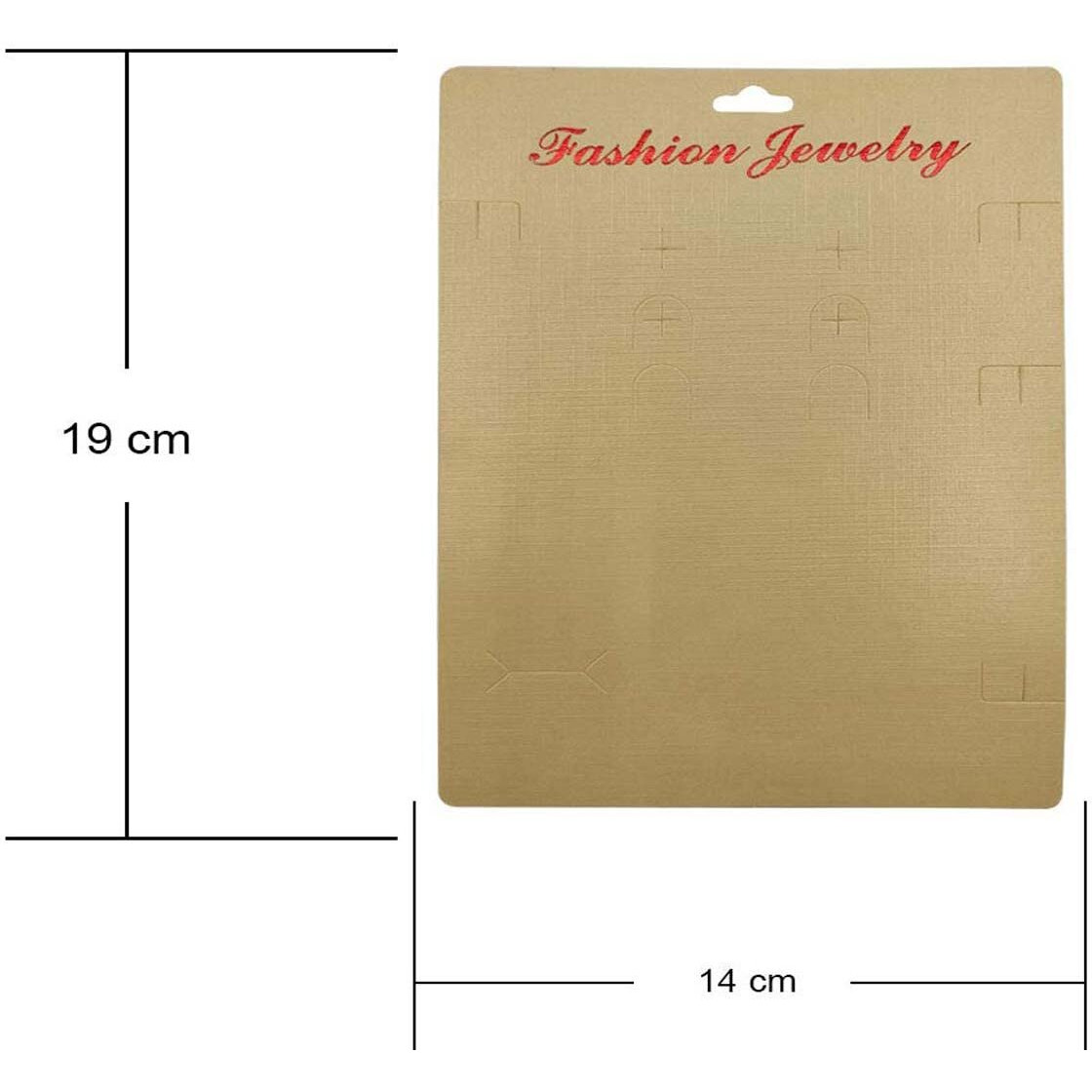Diy Crafts Pack Of 100Pcs 50X2, Multi Color, 50Pcs/Lot 19Mmx14Mm As Image Jewellery Display Cards For Necklaces Jewellery-Making Display (Pack Of 100Pcs 50X2, Multi Color)