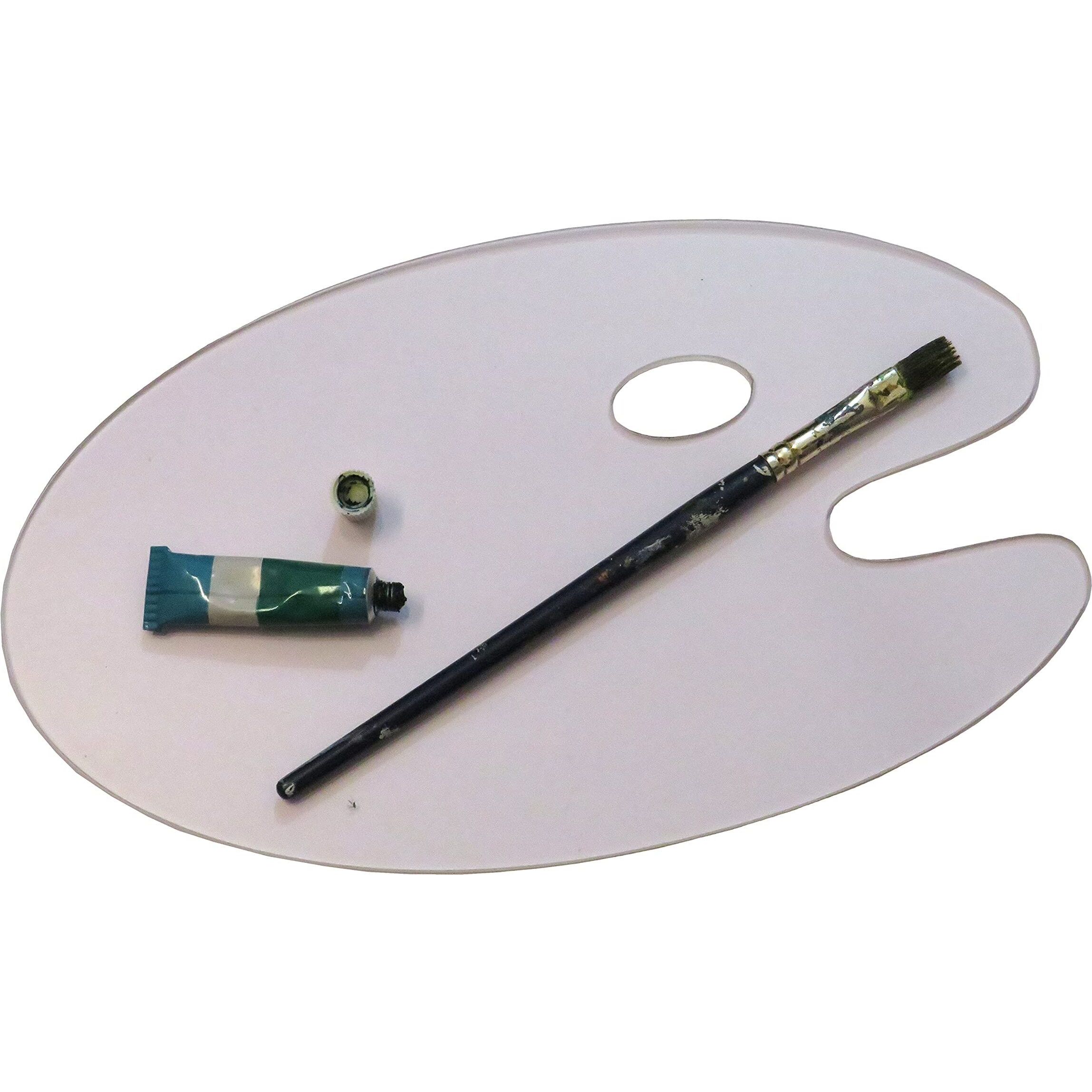 Imprint Acrylic Drawing/Color Palette, Size 8&quotX12" Clear Transparent, Easy Cleaning And Long Lasting