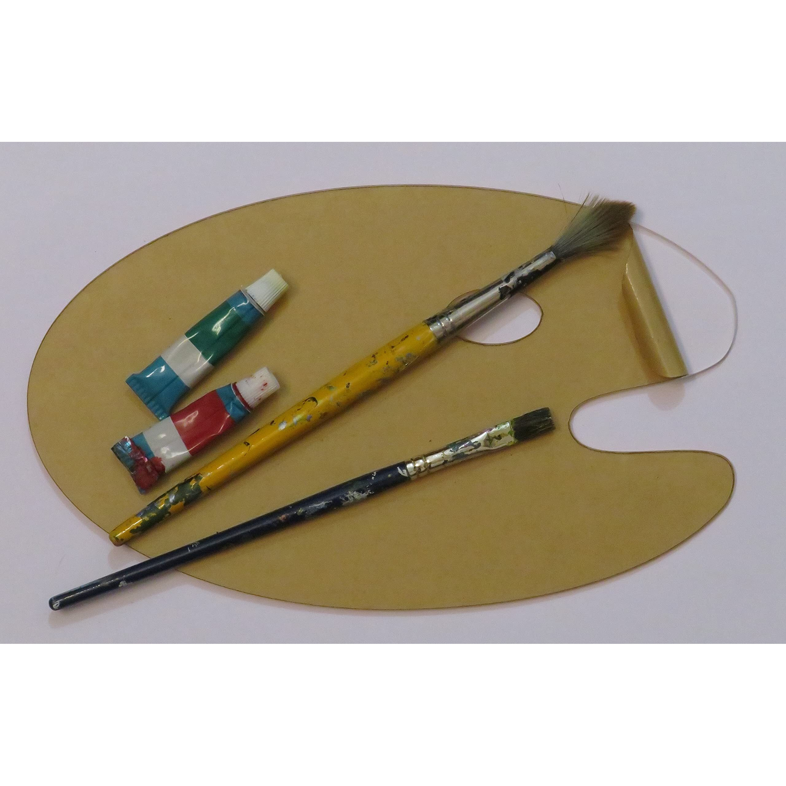 Imprint Acrylic Drawing/Color Palette, Size 8&quotX12" Clear Transparent, Easy Cleaning And Long Lasting