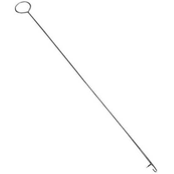 Faas 1Ps Loop Turner Hook With Latch For Turning Fabric Tubes Straps Belts Strips For Handmade Sewing Tool Turner 10.5 Inch/26Cm