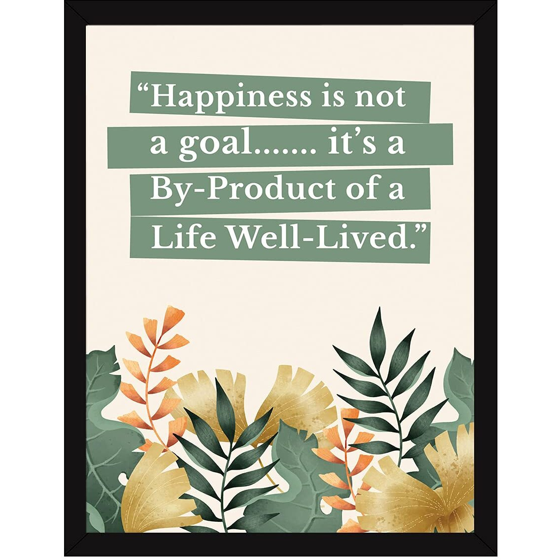 Chaka Chaundh - Life Motivational Quotes Frames  Motivational Poster For Office Wall, School, Study Room, College, Institute, Student, Entrepreneur, Classroom & Home - Motivational Frames For Office - Motivational Room & Home Quotes Decor - Motivational Quotes Gifts - Motivational Quotes Art Frames - Motivational Wall Decor - (34 Cm X 27 Cm X 4 Cm)