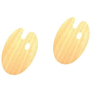 Imprint's Art Supplies 12 X 8 Inch Wood Palette(Pack Of 2)