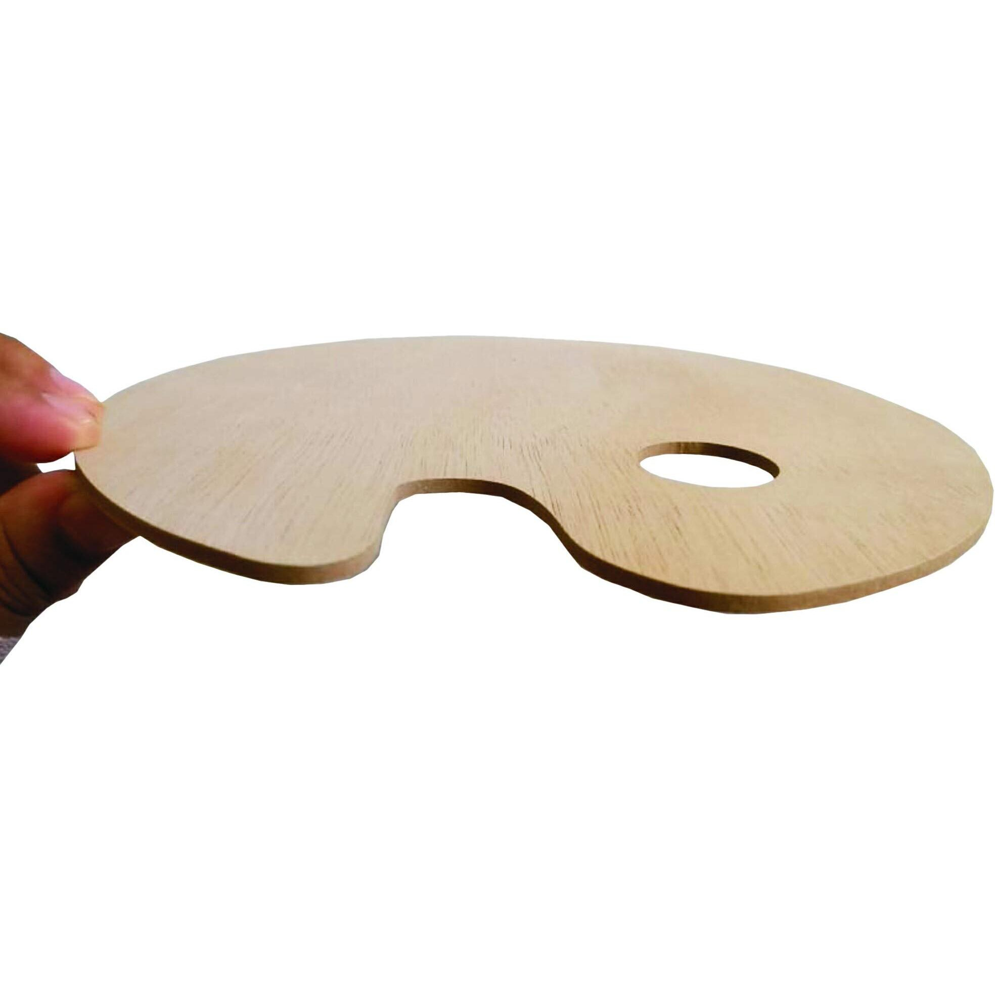 Imprint's Art Supplies 12 X 8 Inch Wood Palette(Pack Of 2)