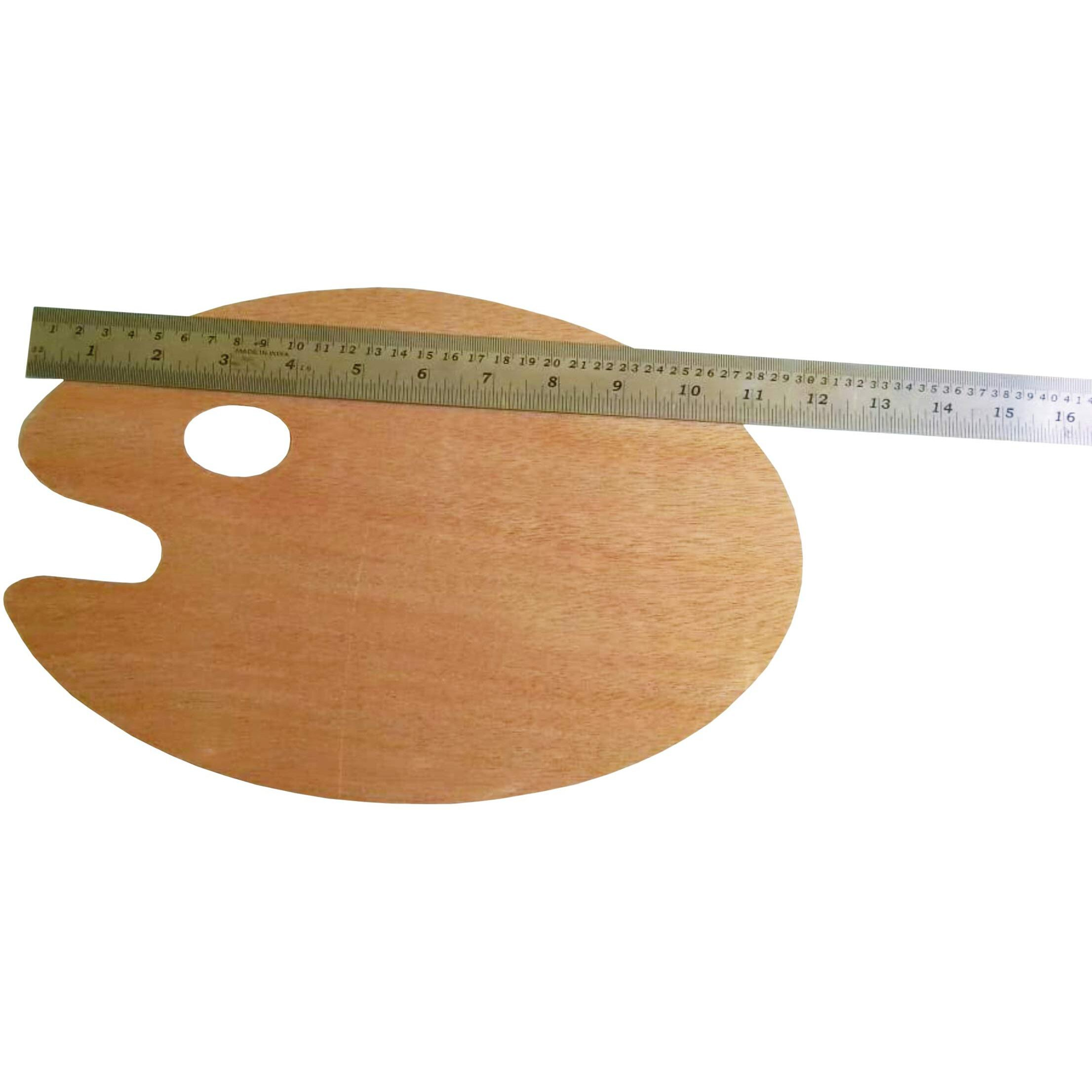 Imprint's Art Supplies 12 X 8 Inch Wood Palette(Pack Of 2)