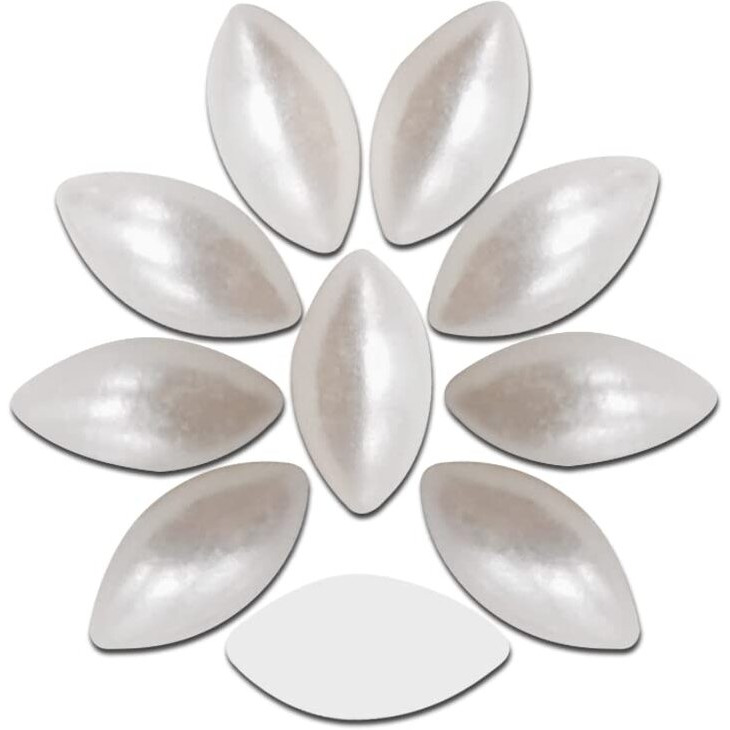 Diy Crafts 25 Grm, As Image, 4Mm X 8Mm As Image Diy Accessory Findings Jewellery Clasps Fittings Diy Jewellery Making Accessories Pearl Silver Color Plastic Material Shap (25 Grm, As Image)