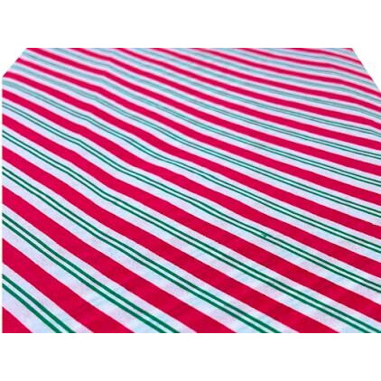 Kidsy Winsy Gift Wrapping Paper (Candy Cane) | Tissue Paper Gift Wrap | Bouquet Wrapping Paper | Art And Craft | Recyclable Wrapping Paper | Lightweight And Soft | 80 Sheets, 18 Gsm (20 X 20 Inches)
