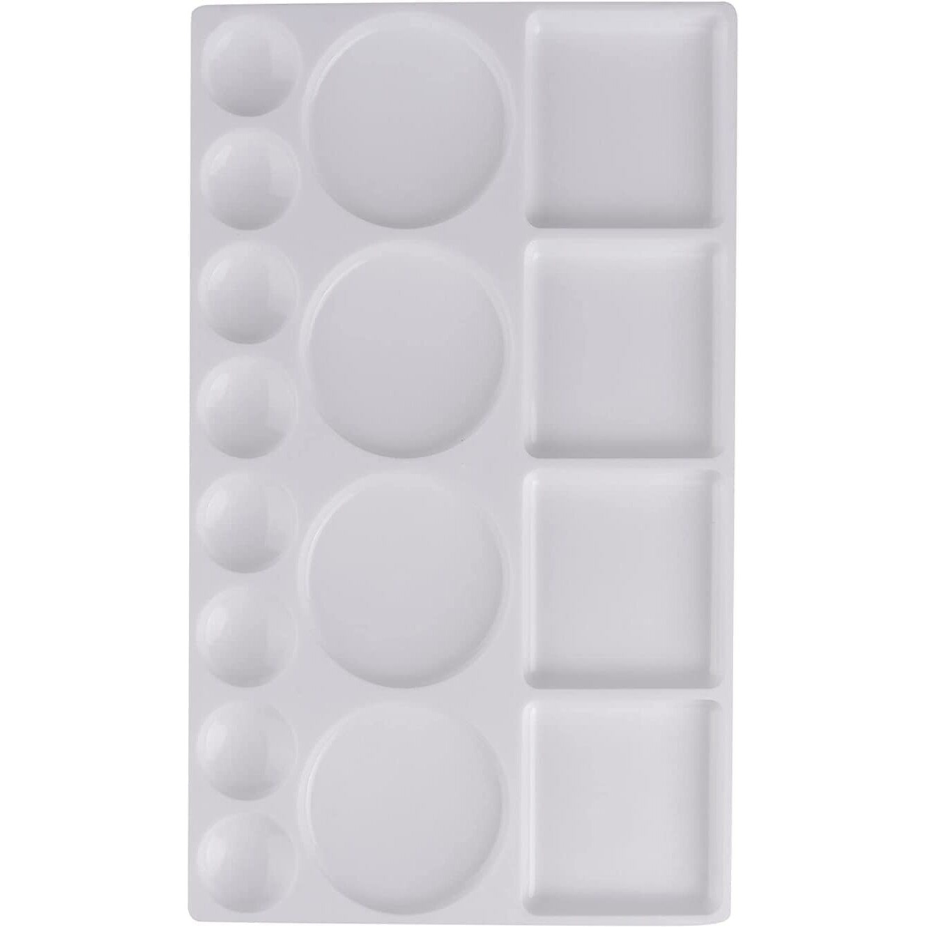 Asint Colour Mixing Painting Palette (11&quotX6") 16 Section