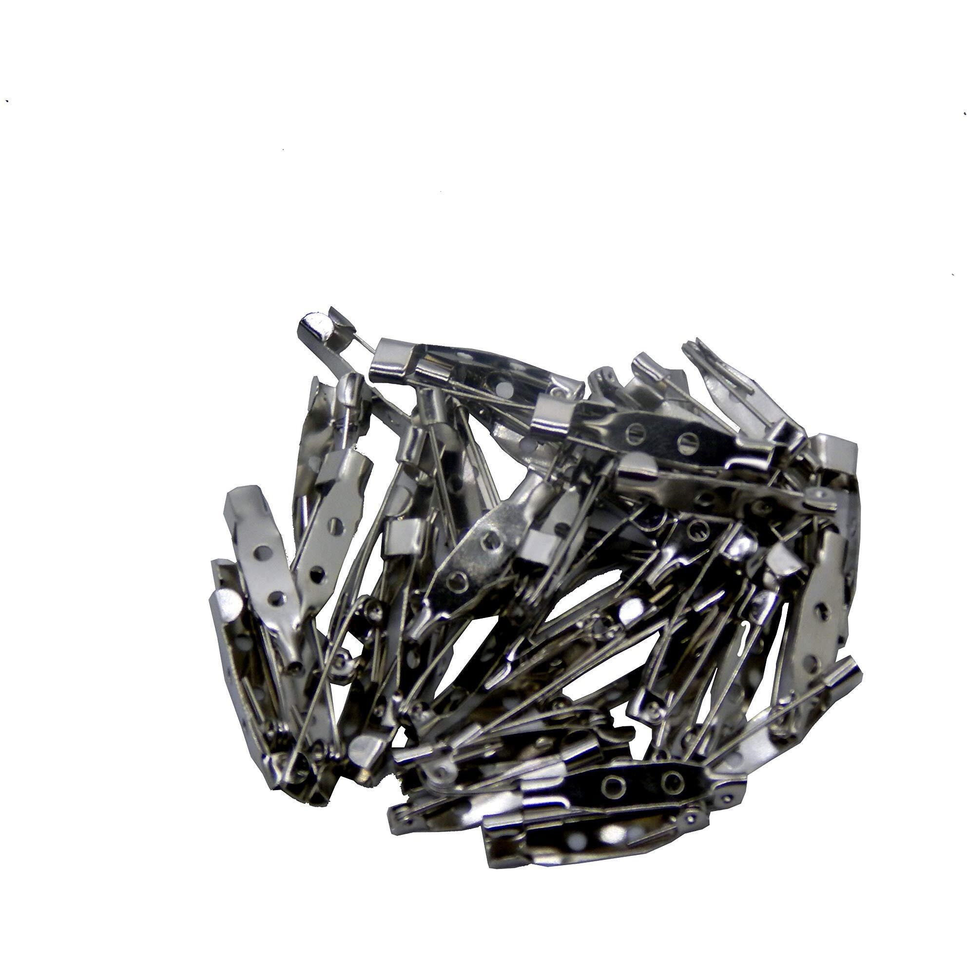 Accessher Jewellery Designing, Dress Making Pack Of 50 Back Pins