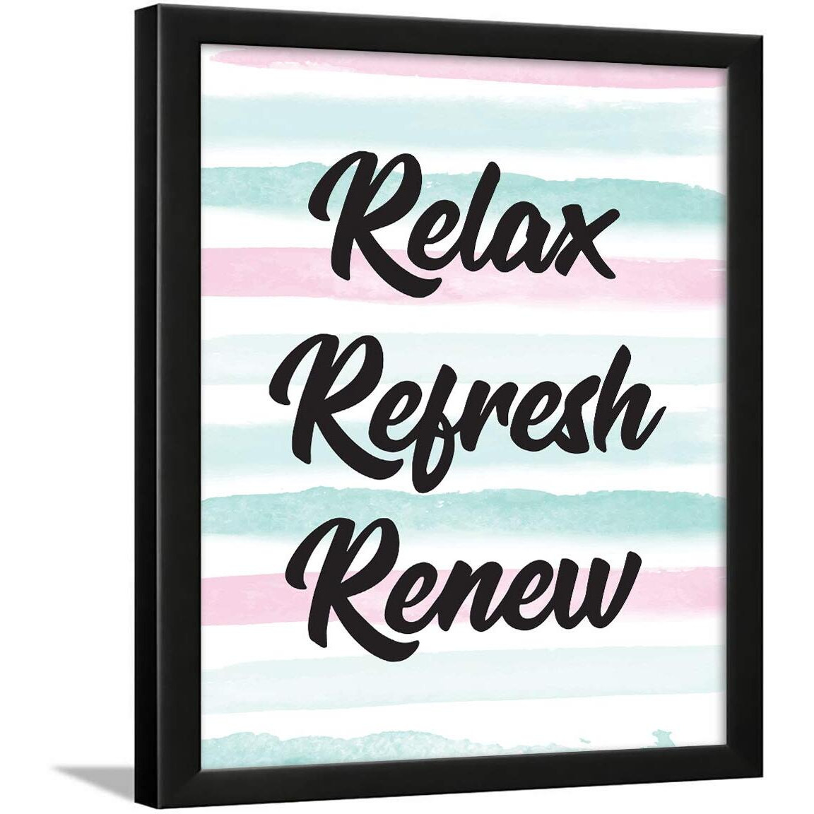 Chaka Chaundh - Bathroom Poster - Bathroom Posters With Frame - Bathroom Quotes Framed Posters - Washroom Quotes Frames - Toilet Quotes Wall Hanging - (14 X 11 Inches) (Multi-Color)