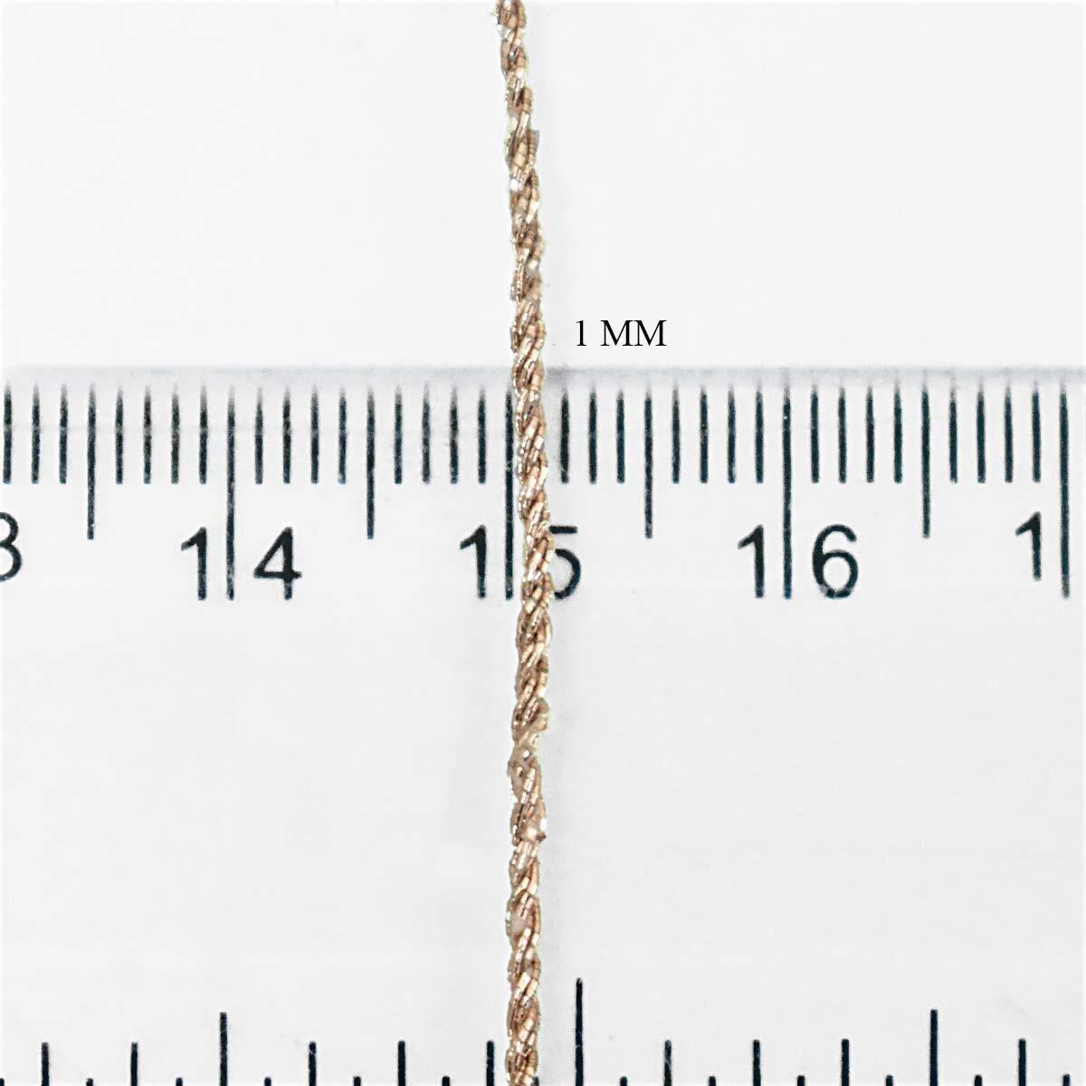 Embroiderymaterial 1Mm Thick Metallic Zari Threads For Jewellery Making, Bracelet Making, Zari Thread For Aari Work, Embroidery Work, Dori/Rope/Dhaga (Pack Of 2/Light Rose Gold/45Gram)